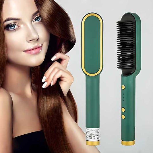 Professional Electric Hair Straightener Comb Brush