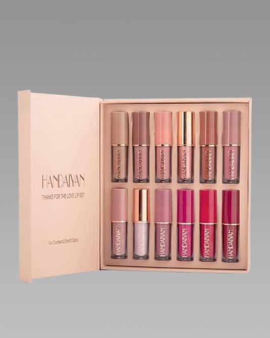 Handiyan Liquid Lipstick Set 12Pcs